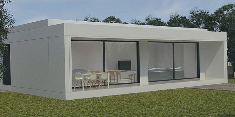 Casas prefabricadas en Sevilla con diseño optimizado para el verano