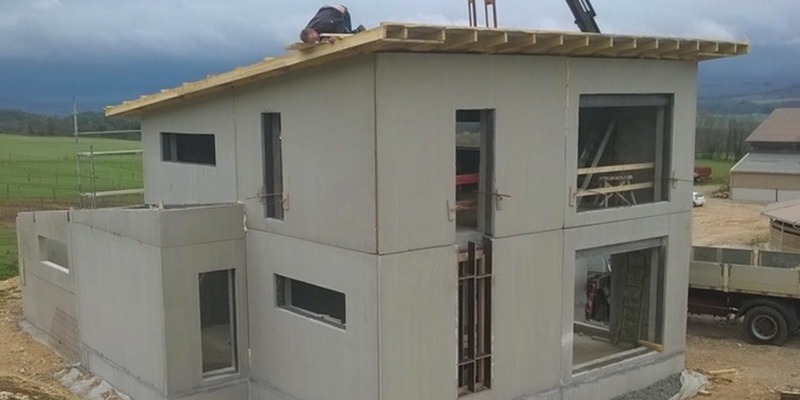 Proyectos residenciales modernos en casas prefabricadas en Sevilla